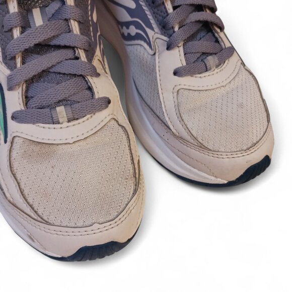 Saucony Cohesion 17 Verasun Running Shoes Women's 6.5 Grey Aqua - Picture 7 of 15